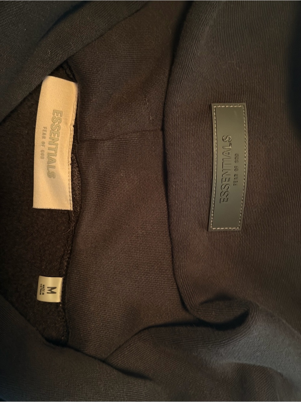 ESSENTIALS Men’s Black Sweatpants Joggers